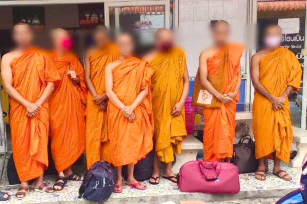 7 Bangladais déguisés en moines bouddhistes arrêtés en Thaïlande