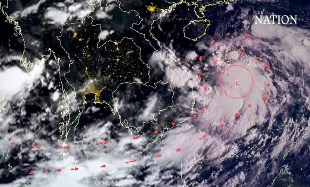 Alerte aux pluies diluviennes et orages en Thaïlande