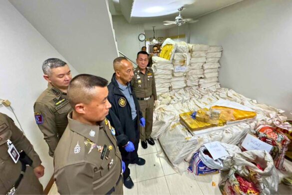 Saisie record de drogue en Thaïlande