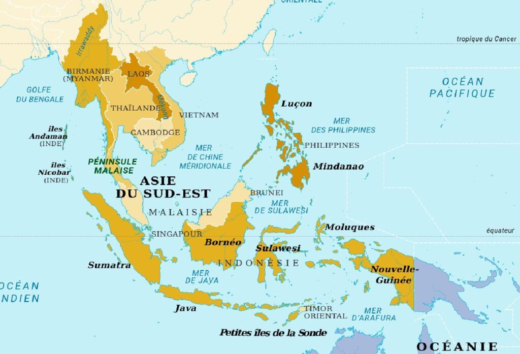 Carte Thaïlande, plans du pays, des provinces et des Villes thaïlandaises