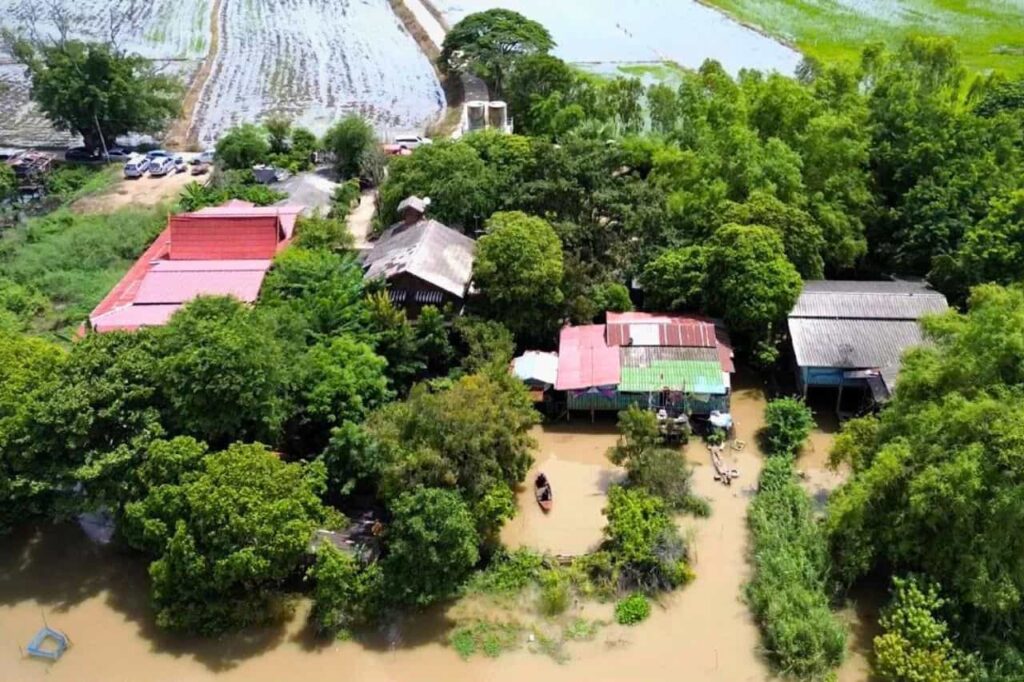 Des régions de Thaïlande ravagées par les inondations