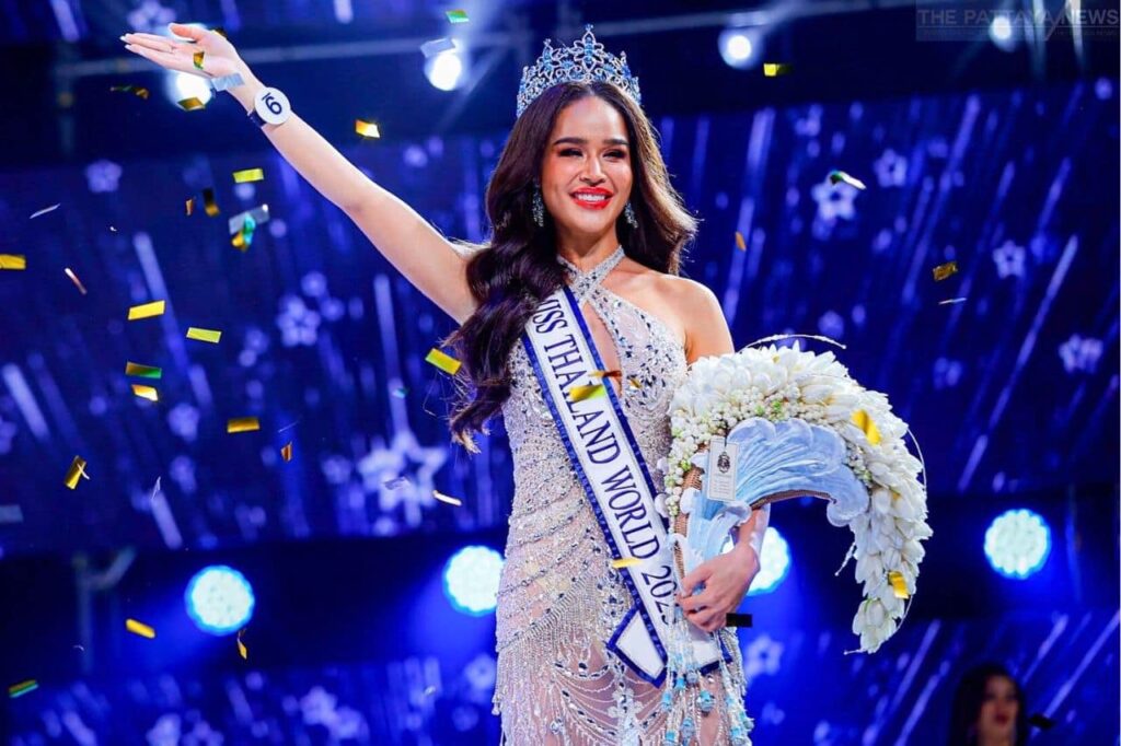 Une Sud-Africaine-Thaïlandaise couronnées Miss Monde Thaïlande 2023