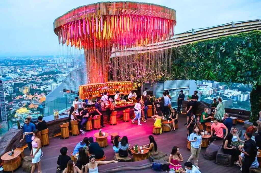 Tichuca Rooftop Bar à Bangkok