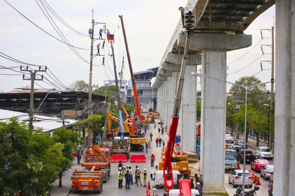 L'accident du monorail suscite une mise en garde du gouvernement en Thaïlande