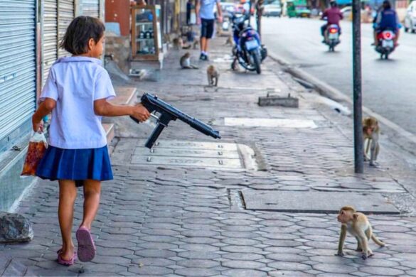 La Thaïlande s&rsquo;engage à mettre fin à la menace macaques