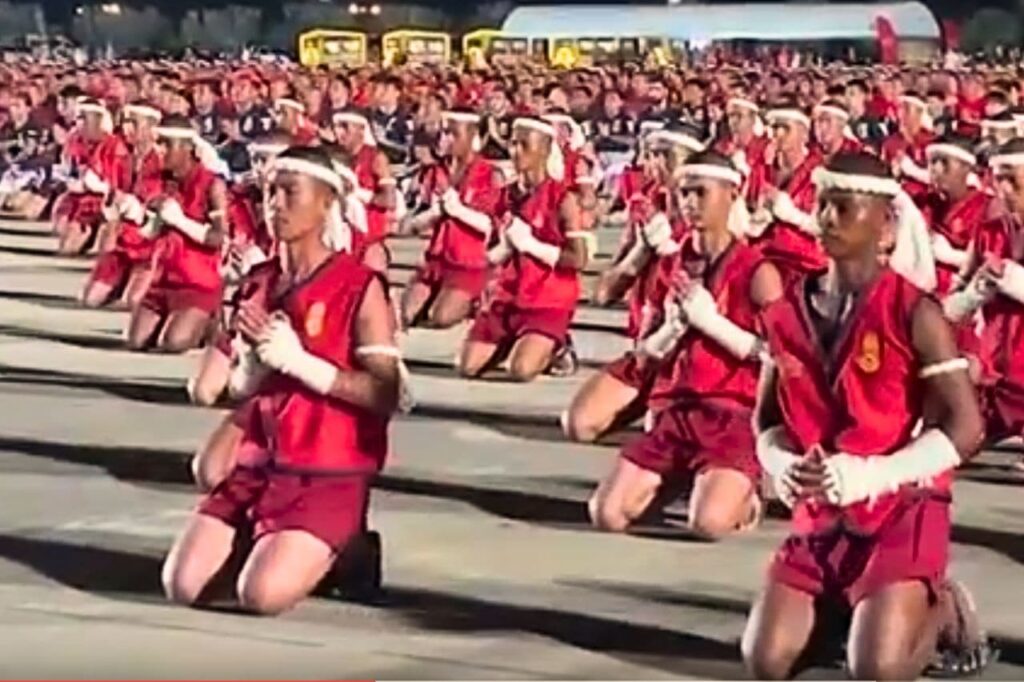 Thaïlande : le plus grand rituel de Muay Thai inscrit dans le livre Guinness des records