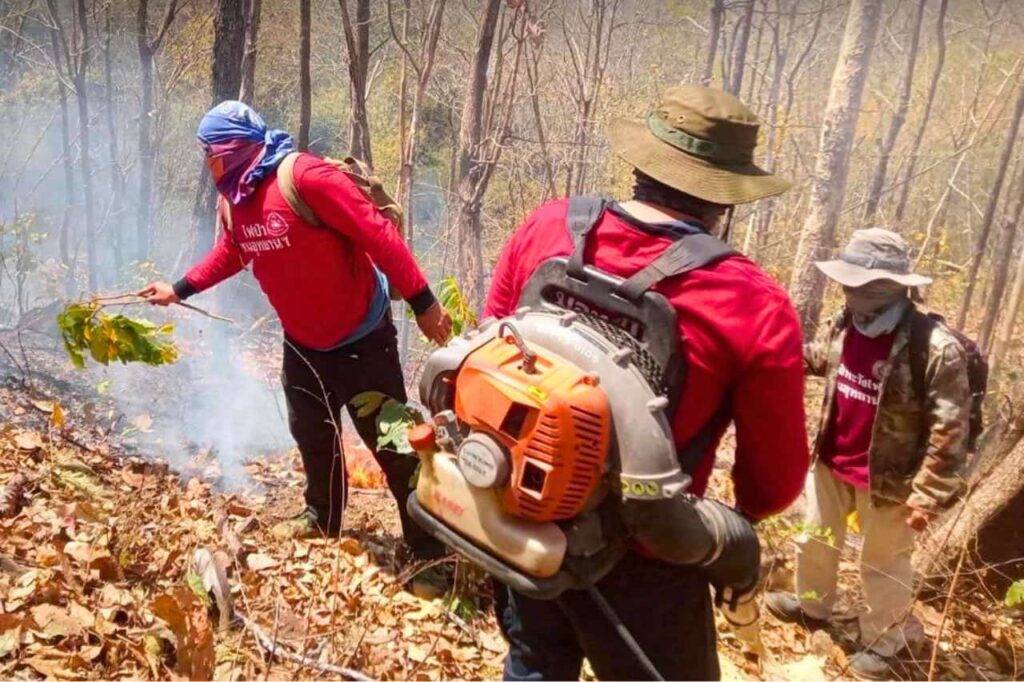 Prime de 258 euros pour la dénonciation des incendiaires dans le nord de la Thaïlande