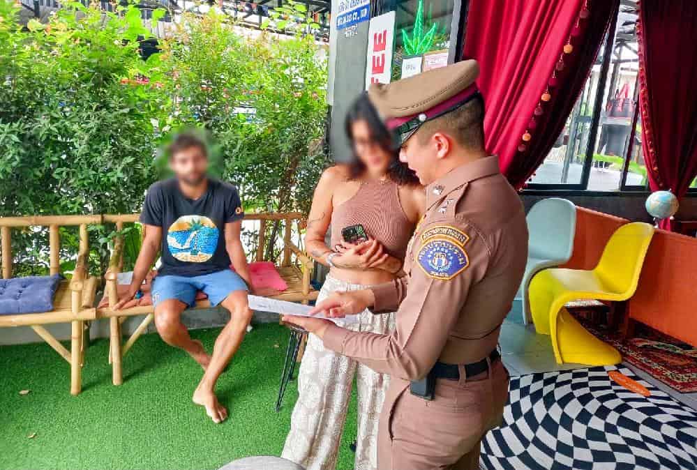 Tourism operators in Thailand denounce police corruption 5 Police officers during an operation in Phuket