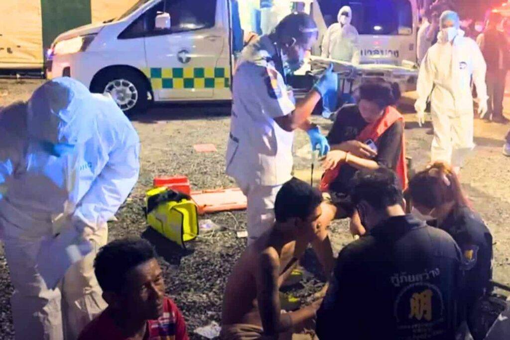 Gigantesque incendie en Thaïlande après l'explosion d’un réservoir de gaz