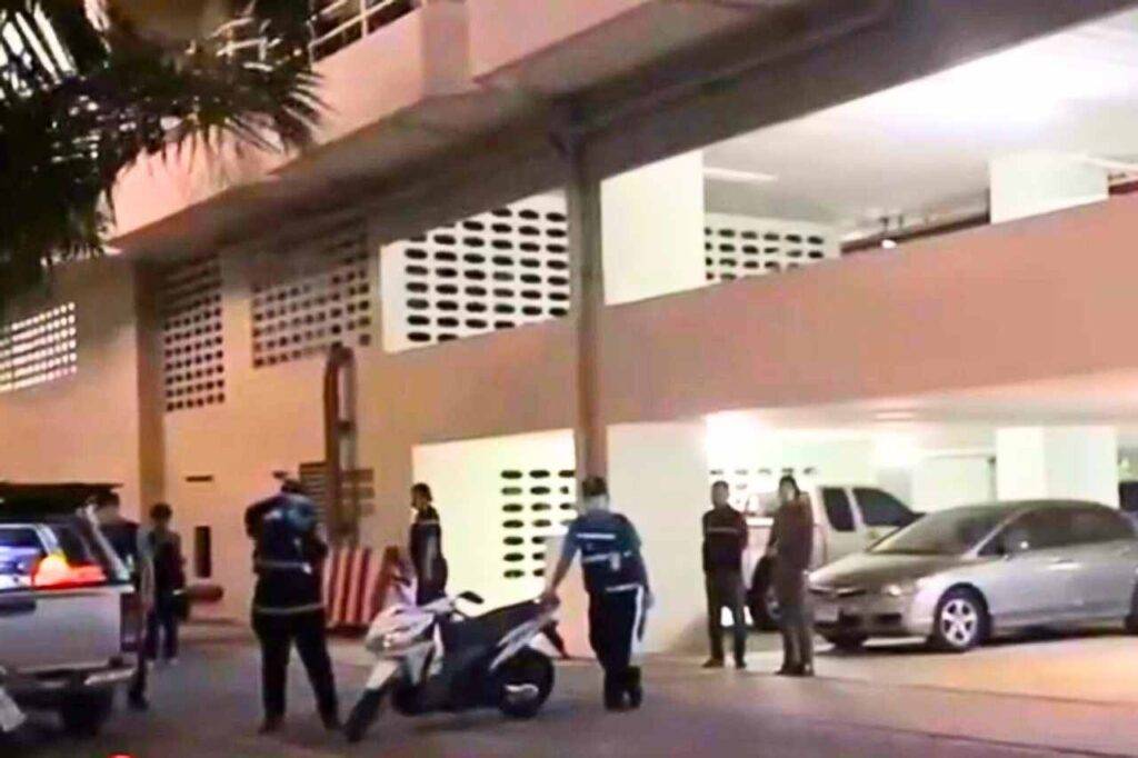 Vague inquiétante de chute mortelle de balcon à Pattaya en Thaïlande