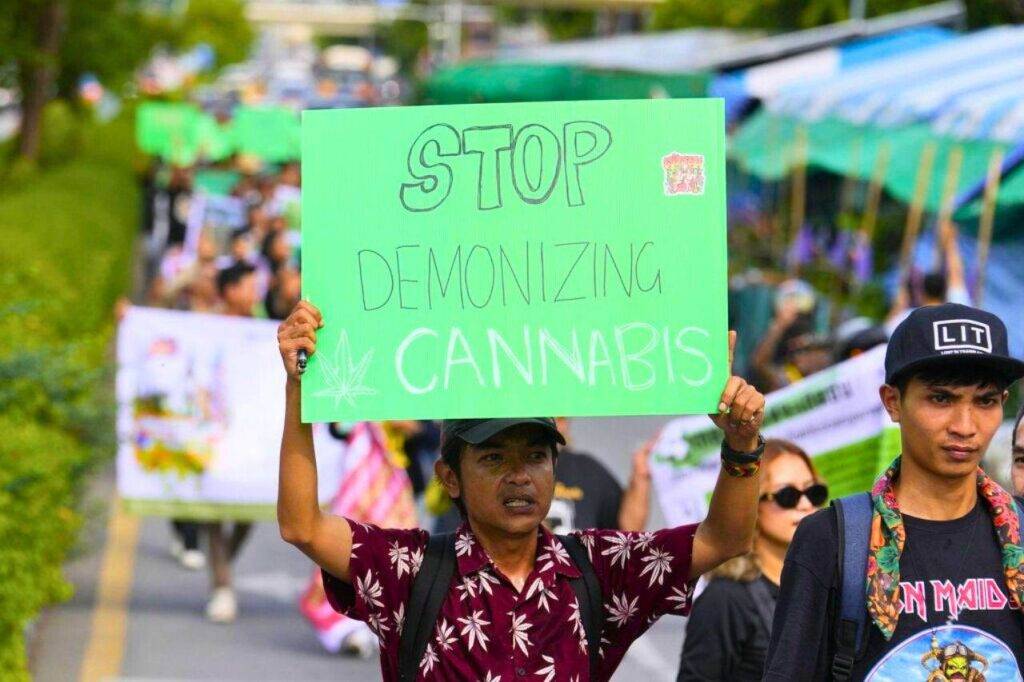Des groupes pro-cannabis vont manifester en Thaïlande