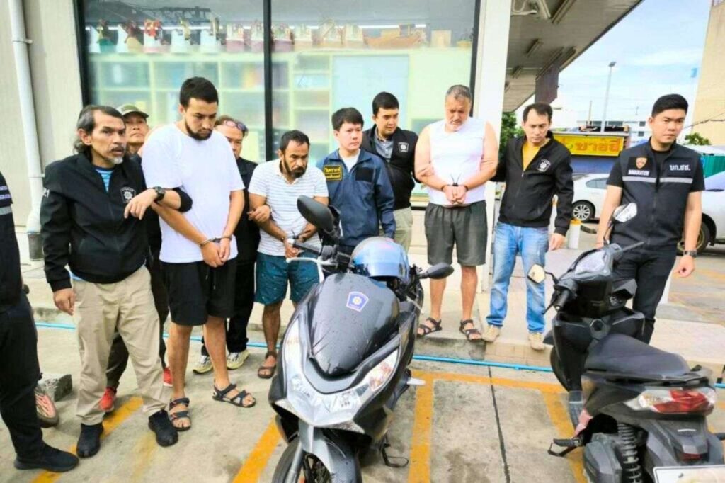 4 Colombiens arrêtés pour des cambriolages en Thaïlande