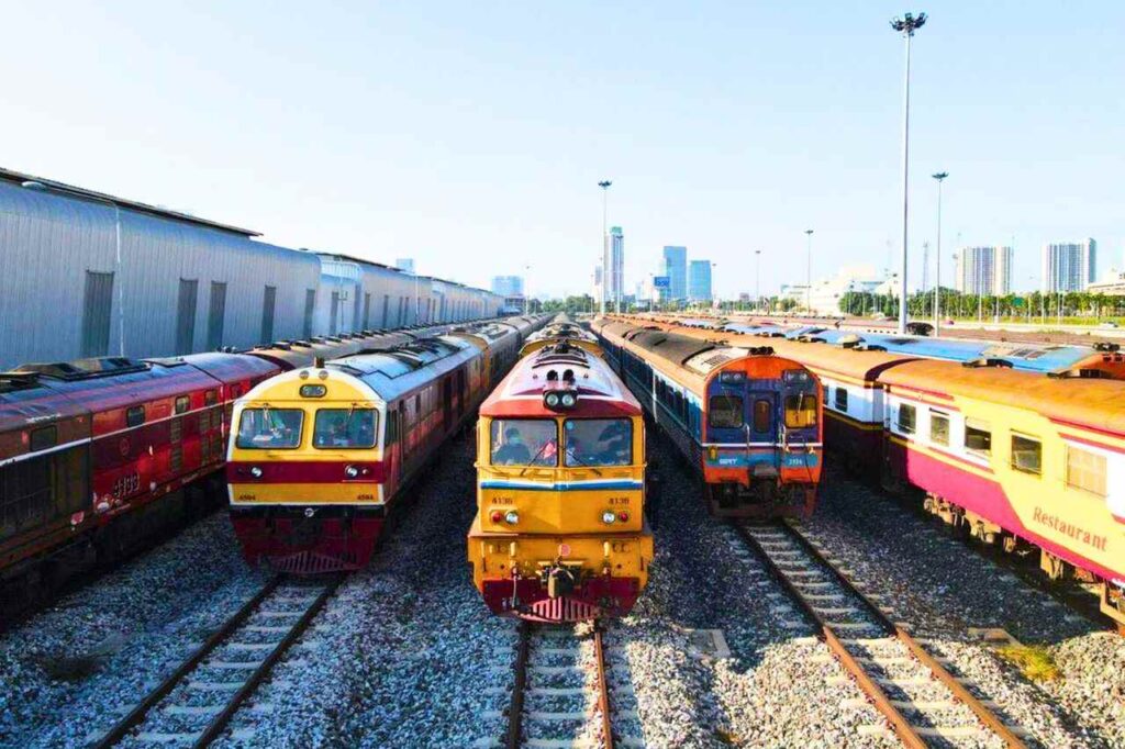Trains en Thaïlande