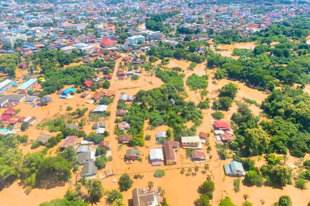La Thaïlande classée parmi les 4 pays les plus exposés aux inondations