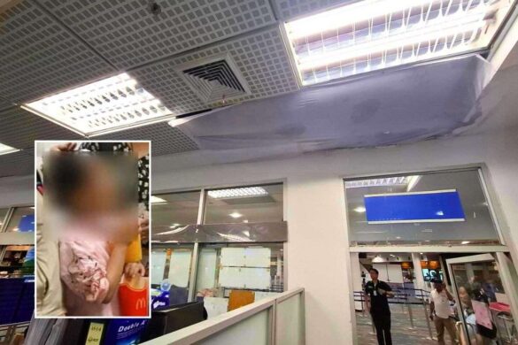 2 jeunes touristes blessés par la chute d&rsquo;un plafond dans un aéroport de Thaïlande
