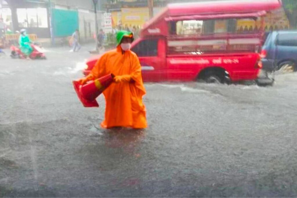 Pluies et inondations en Thaïlande