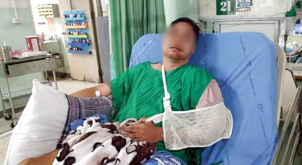 Choquante réaction de la police en Thaïlande après un accident, 3 touristes blessés 5 Choquante réaction de la police en Thaïlande après un accident, 3 touristes blessés