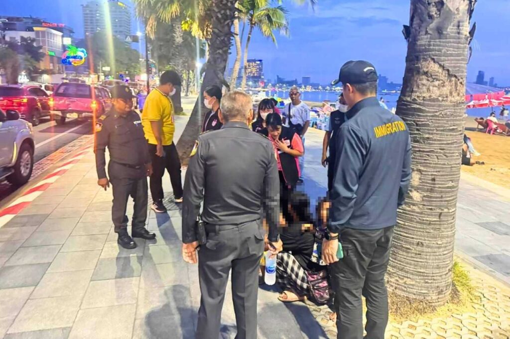 Thaïlande : la police de Pattaya s'attaque aux mendiants immigrés illégaux