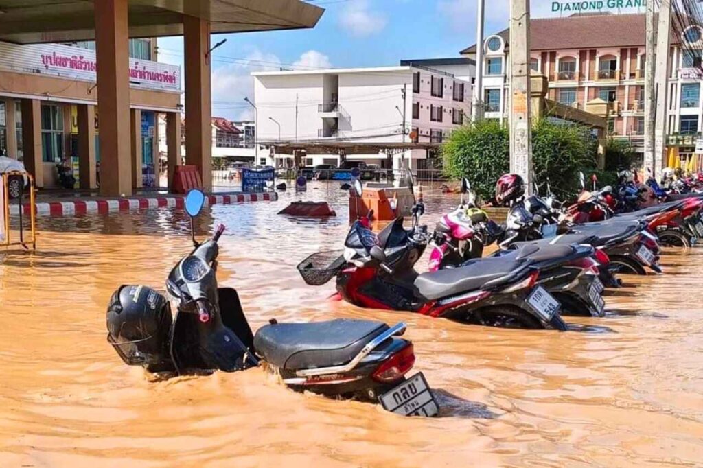La Thaïlande classée parmi les 4 pays les plus exposés aux inondations