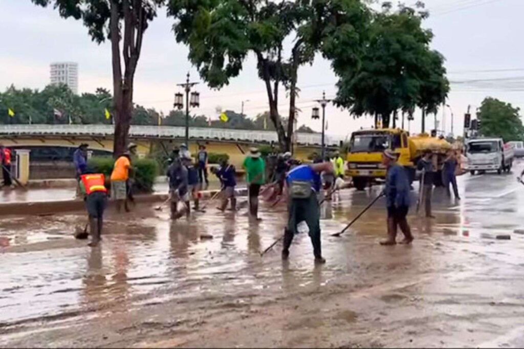 Inondation en Thaïlande : Bangkok en alerte et grand nettoyage à Chiang Mai