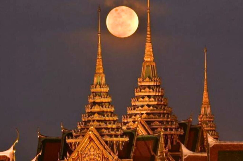 A supermoon will be visible in Thailand on October 17