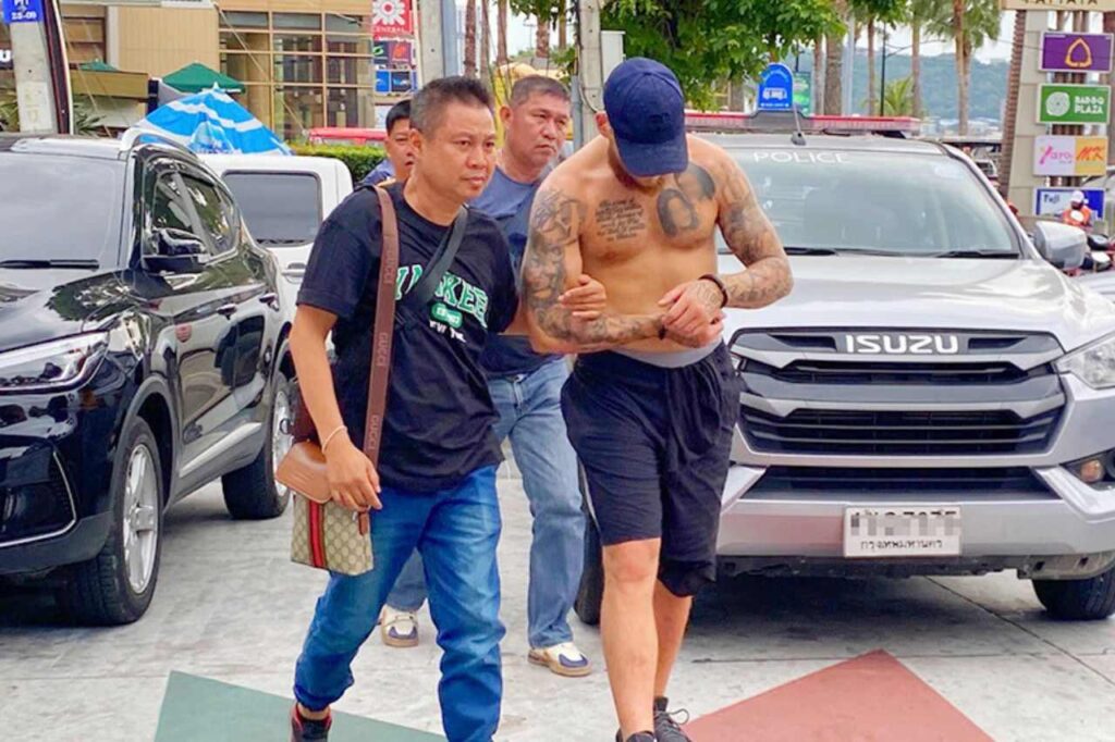 Thaïlande : un délinquant Britannique arrêté après avoir volé des touristes à Pattaya