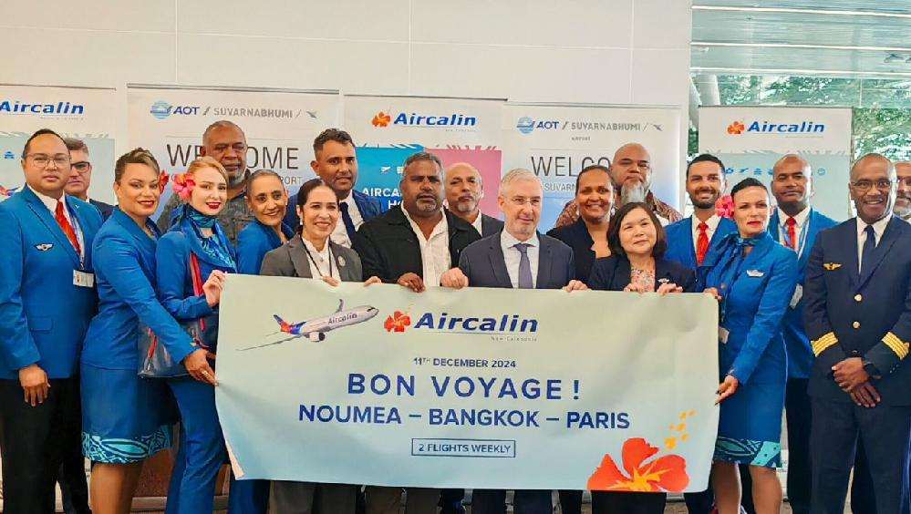 L'Autorité du tourisme de Thaïlande célèbre le vol Nouméa-Bangkok-Paris
