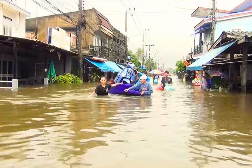 Les inondations en Thaïlande en 2024 sont considérées comme historiques
