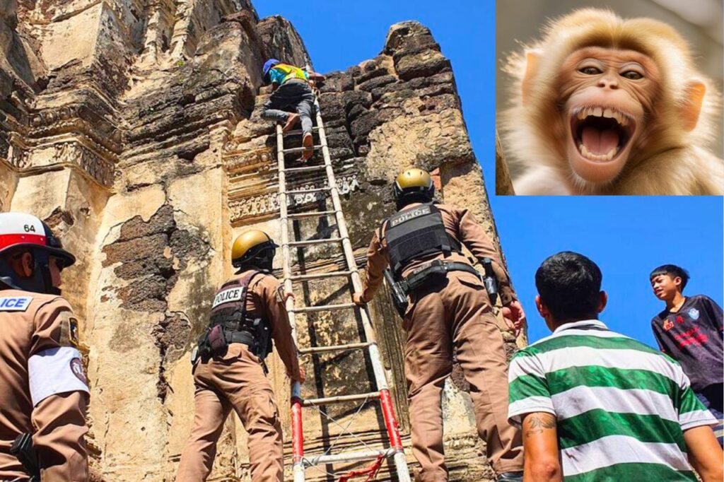 Thaïlande : une française se fait voler son iPhone par un singe à Lopburi