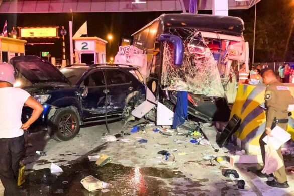 Thaïlande : 33 touristes blessés dans un accident de bus à Pattaya