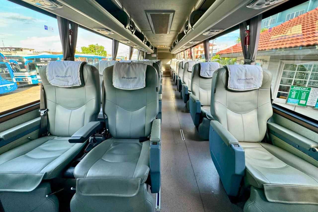 Bus VIP de l'aéroport Suvarnabhumi de Bangkok pour aller à Pattaya et Hua Hin