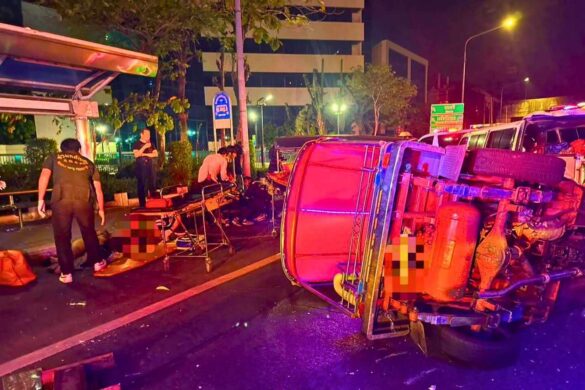 Thaïlande : une course folle de tuk-tuks tourne mal à Bangkok : 3 blessés graves