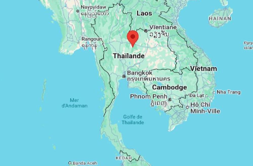 Un ours noir sème la panique dans un village de Thaïlande lors du Songkran