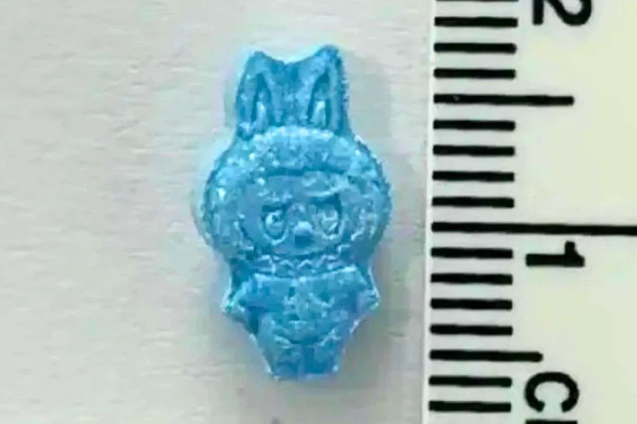 Pilules d'ecstasy en forme de Labubu