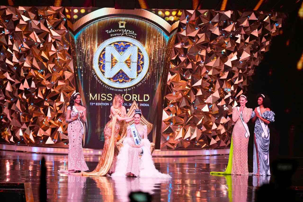 Una victoria histórica: Opal se convierte en la primera Miss Mundo tailandesa