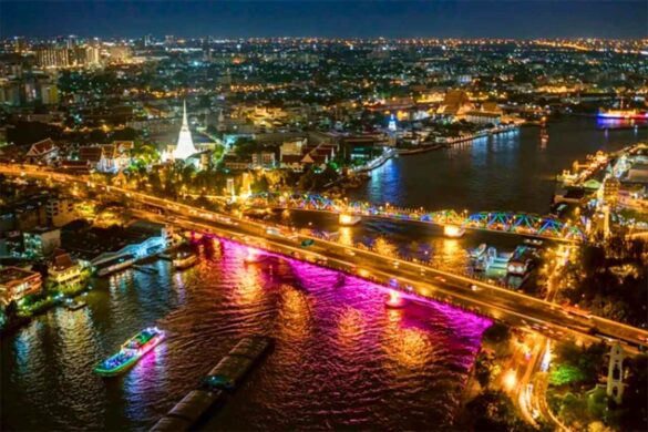 7 ponts seront illuminés à Bangkok pour l&rsquo;anniversaire de la reine Suthida