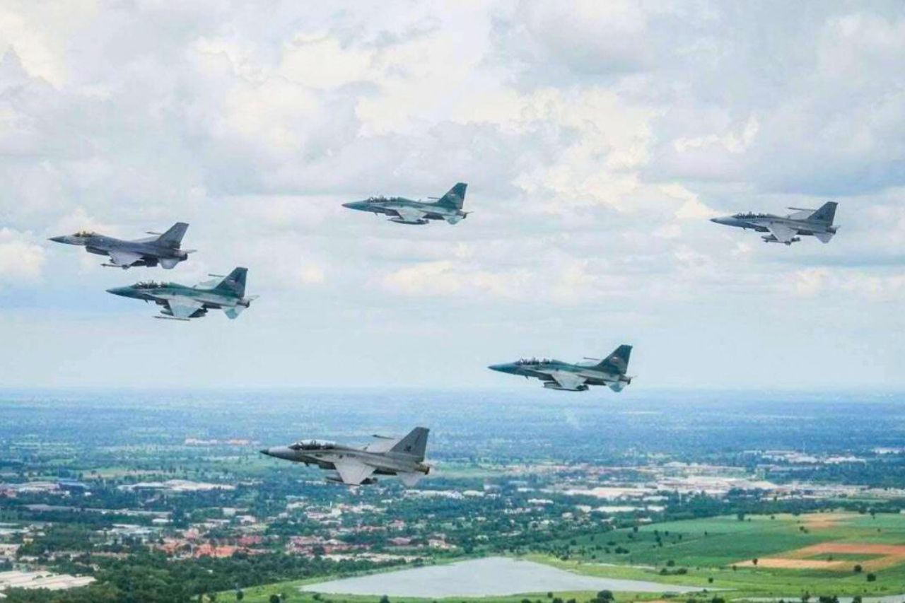 Avion F-16 thaïlandais