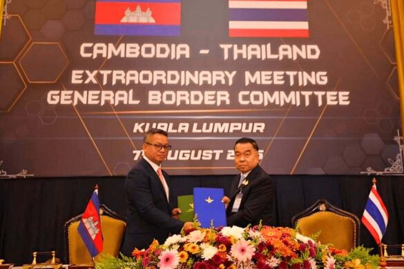 La Thaïlande et le Cambodge signent un accord de cessez-le-feu en 13 points