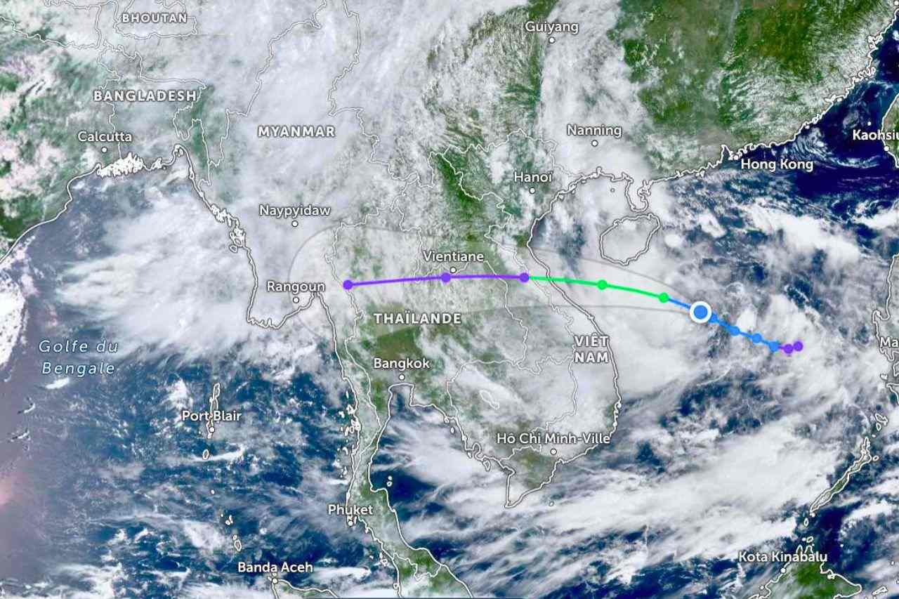 La tempête Kajiki dévaste le nord de la Thaïlande : 5 morts et 7 disparus