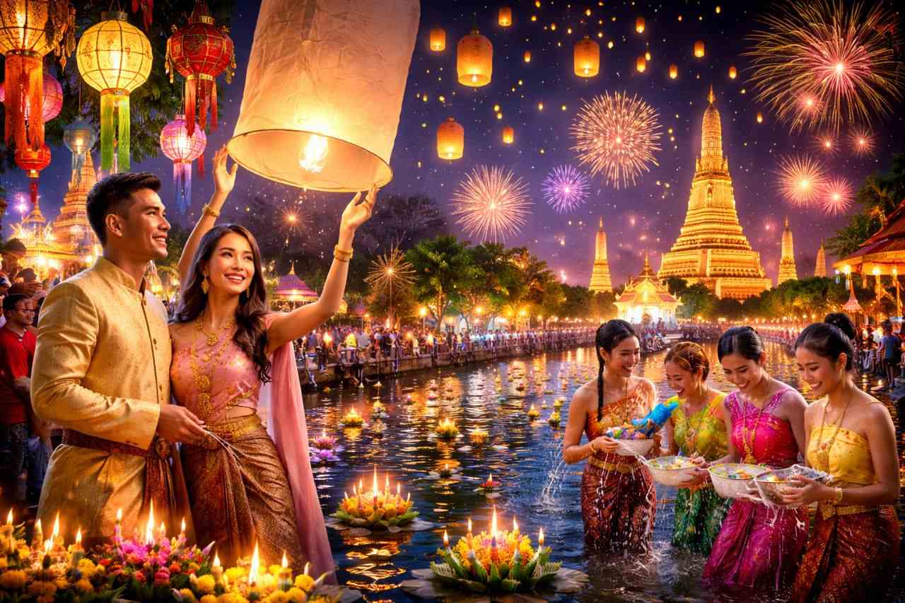 Voyage Thaïlande : guide complet pour bien préparer votre séjour 8 Fêtes et festivals en Thaïlande