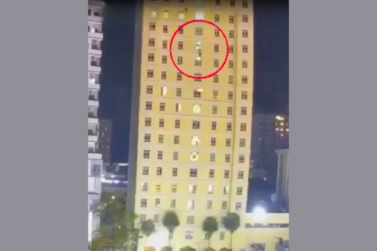 Un tailandés saltó por la ventana de una torre que albergaba un centro de llamadas en Camboya.