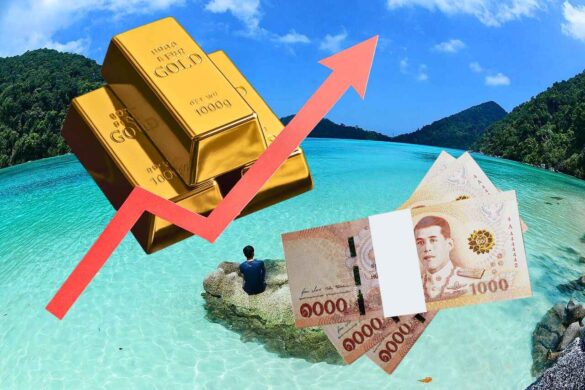 La Thaïlande face à un dilemme : l’or fait grimper le baht, le tourisme trinque