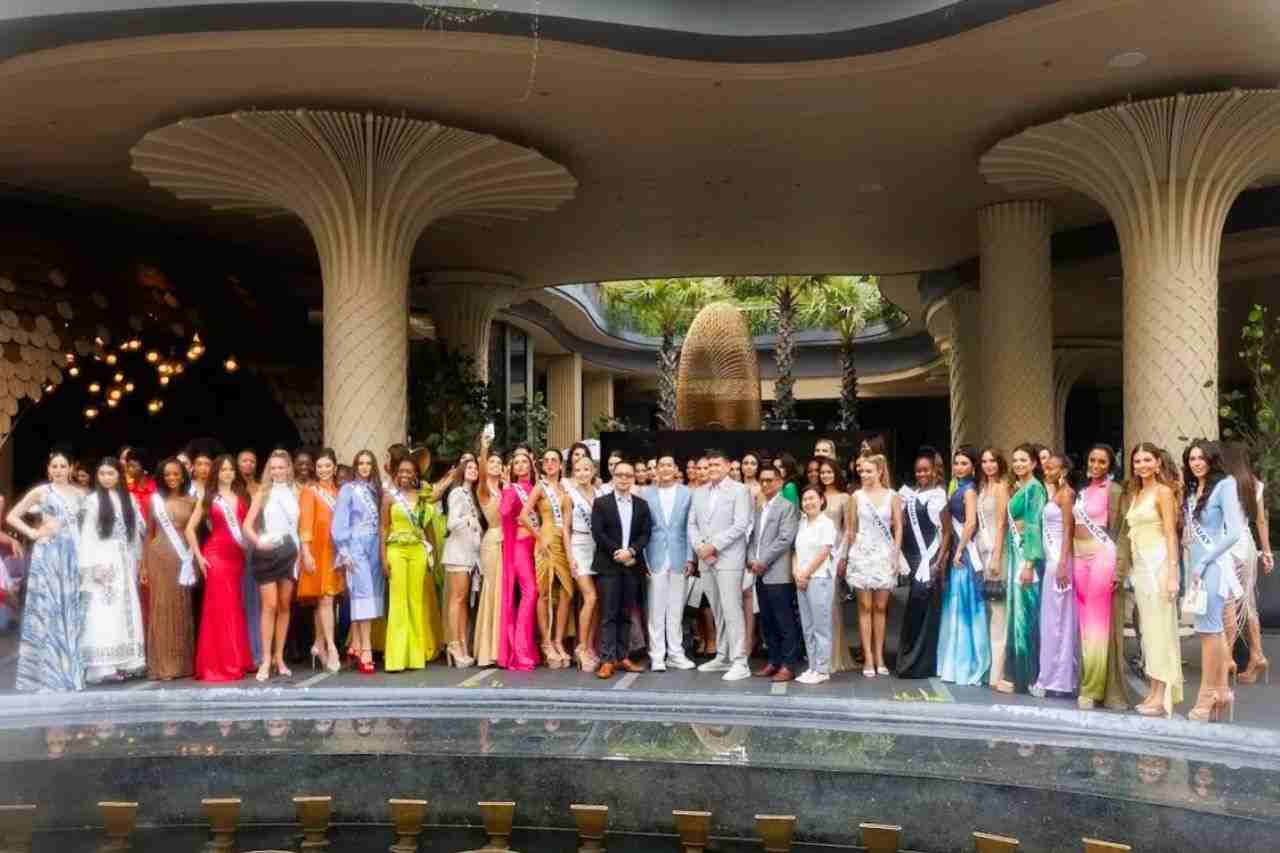 Candidates et organisateurs Miss Univers