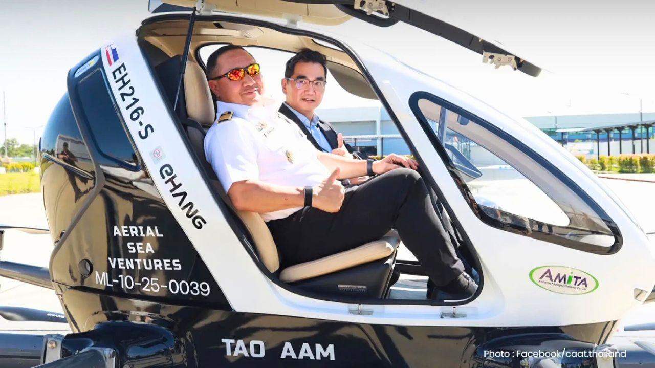 Boom des drones en Thaïlande : arrivée prochaine des taxis aériens