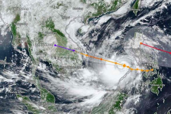 Thaïlande : fortes pluies et risques d’inondations avec le typhon Kalmaegi
