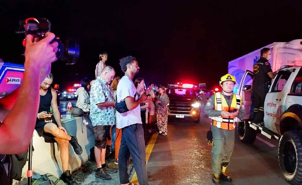 Thaïlande : 12 touristes blessés dans un accident de bus à Lampang