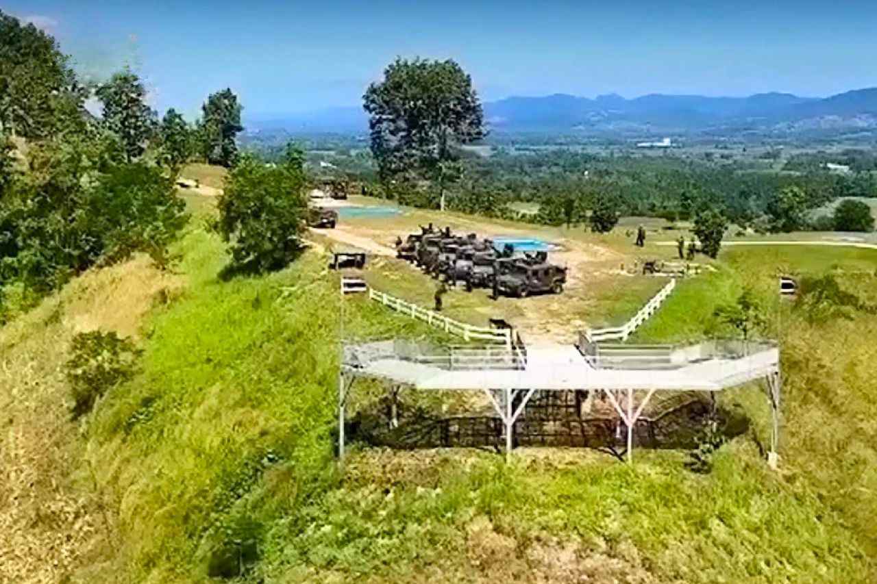 Militaires thaïlandais positionnés près de la frontière avec la Birmanie