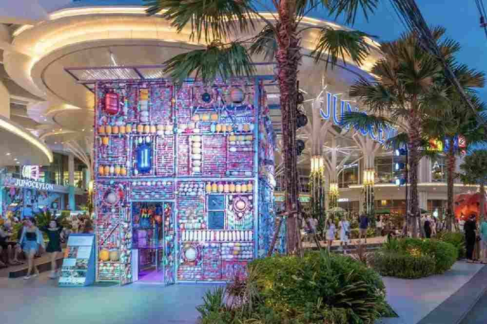 Silvester im Einkaufszentrum Jungceylon in Phuket