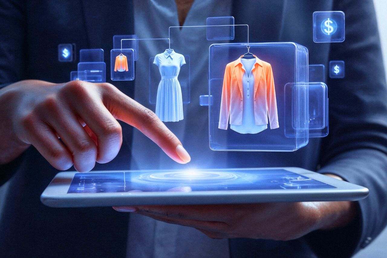 Online clothing purchase