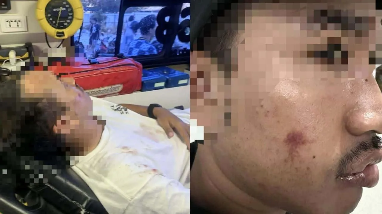 Motard thaïlandais agressé par deux Français lors du Songkran à Phuket